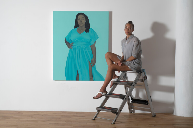 Thumbnail image for news titled Amy Sherald Paints Breonna Taylor for the Cover of Vanity Fair's September 2020 Issue