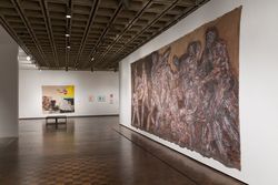 Installation view, ‘Leon Golub: Raw Nerve’, The Met Breuer, New York NY