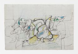 Untitled (Study for ‘Scent of Apricots’)