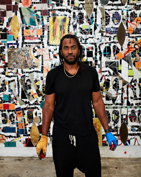 Thumbnail image for press titled Escape artist – an interview with Rashid Johnson