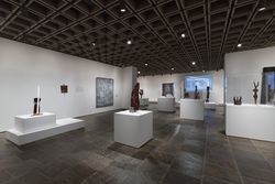 Installation view, ‘Odyssey: Jack Whitten Sculpture, 1963–2017’, The Met Breuer, New York NY