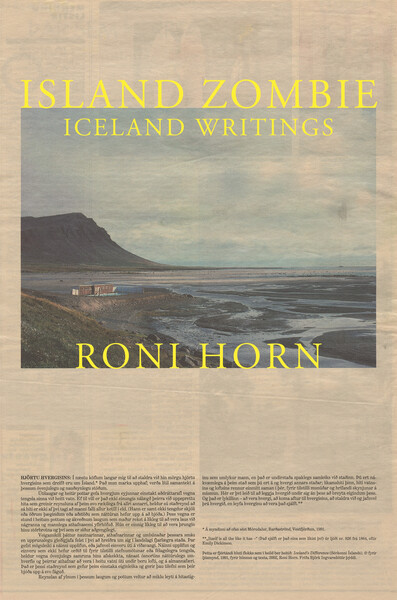 Thumbnail Image for Ursula Article titled ‘Island Zombie: Iceland Writings’ by Roni Horn