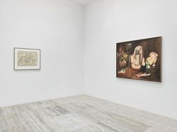 Installation view, ‘Ardent Nature: Arshile Gorky Landscapes, 1943 – 47’, Hauser & Wirth New York, 69th Street, New York NY